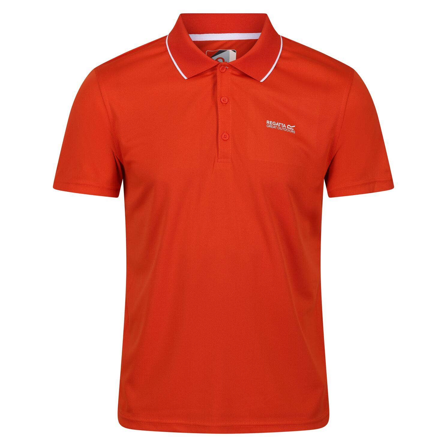 Regatta Maverik V Polo Yaka Erkek T-Shirt-TURUNCU