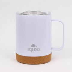 Igloo Cork Mug 350ml-BEYAZ