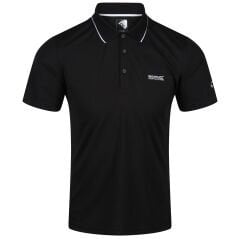 Regatta Maverik V Polo Yaka Erkek T-Shirt-SİYAH