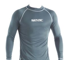 Seac T-Sun Gri Uzun Kollu Erkek Rashguard