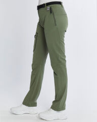 Mapamyumco Quick Dry Kadın Trekking Pantolon-YEŞİL