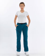 Mapamyumco Quick Dry Kadın Trekking Pantolon-MAVİ