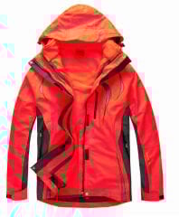 A&C 3 In 1 Kadın Ceket-KIRMIZI