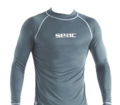 Seac T-Sun Gri Uzun Kollu Erkek Rashguard