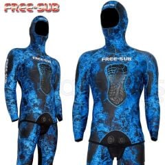 Pasific Blue Avcı Elbise 3mm