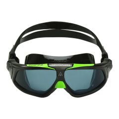 Aquasphere Seal 2.0 Koyu Cam - Siyah/Yeşil Yüzücü Gözlüğü