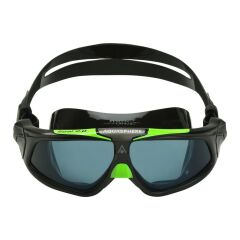 Aquasphere Seal 2.0 Koyu Cam - Siyah/Yeşil Yüzücü Gözlüğü