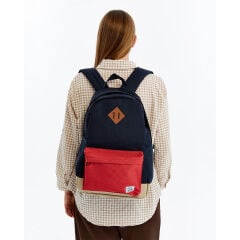 FreeCamp DayPack Limited Sırt Çantası-LACİVERT-KIRMIZI