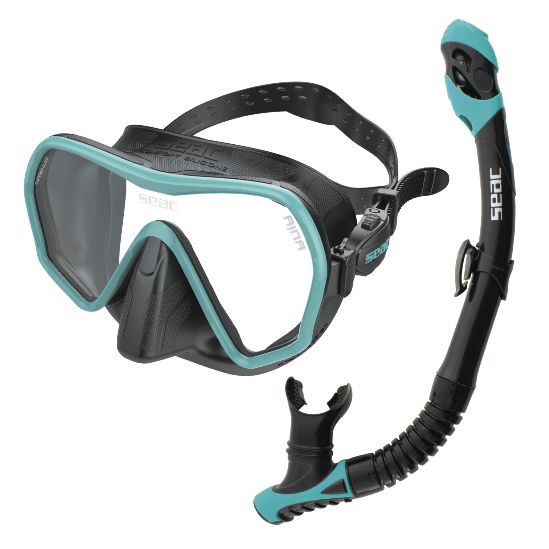 Seac Ajna Maske Şnorkel Set Tiffany