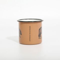 FreeCamp Campers Emaye Mug 350ml-BEJ