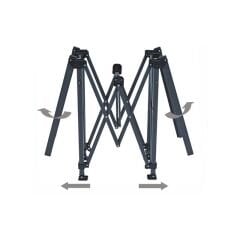 FreeCamp Livin Alüminyum Katlanır Masa