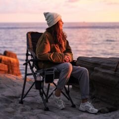 FreeCamp Foster Plus Buzluklu Katlanır Sandalye-LACİVERT