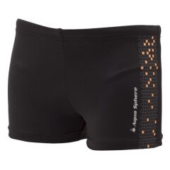 Aqua Sphere Delta Black Orange Çocuk Mayosu 8 YAŞ