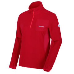 Regatta Highton Half Zip Kadın Polar-KIRMIZI