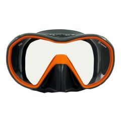 Apeks VX1 Gri Silikon/Turuncu Çerçeve Pure Lens Dalış Maskesi