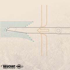 BEUCHAT Zıpkın Şiş 7mm. Sharkfin Tahitian Oluklu Hareketli Yüzük
