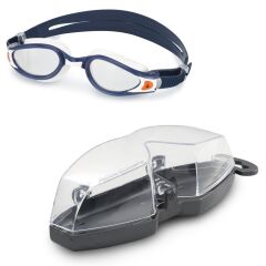 Aqua Sphere Kaiman Exo Şeffaf Lens - Mavi/Beyaz Yüzücü Gözlüğü