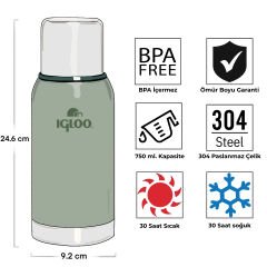 Igloo Legend Klasik Termos 750ml
