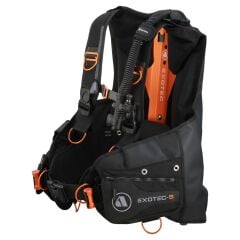 Apeks Exotec-S Siyah/Turuncu Seviye Yeleği BCD