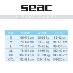 Seac Flex Evo 5mm Erkek Başlıklı Shorty