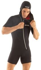 Seac Flex Evo 5mm Erkek Başlıklı Shorty