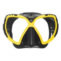 Aqua Lung Mission Siyah Silikon - Lime Dalış Maskesi