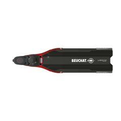 BEUCHAT Palet Kapalı LIBECCIO SPORT Siyah/Kırmızı