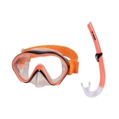 BEUCHAT SET MS OCEO, Çocuk, Maske Şnorkel, Şeffaf Deniz Kabuğu