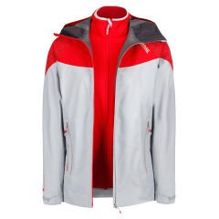 Regatta Carletta II 3in1 Kadın Ceket-KIRMIZI-GRİ