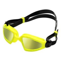 Aquasphere Kayenne Pro Titanyum Lens Sarı Yüzücü Gözlüğü