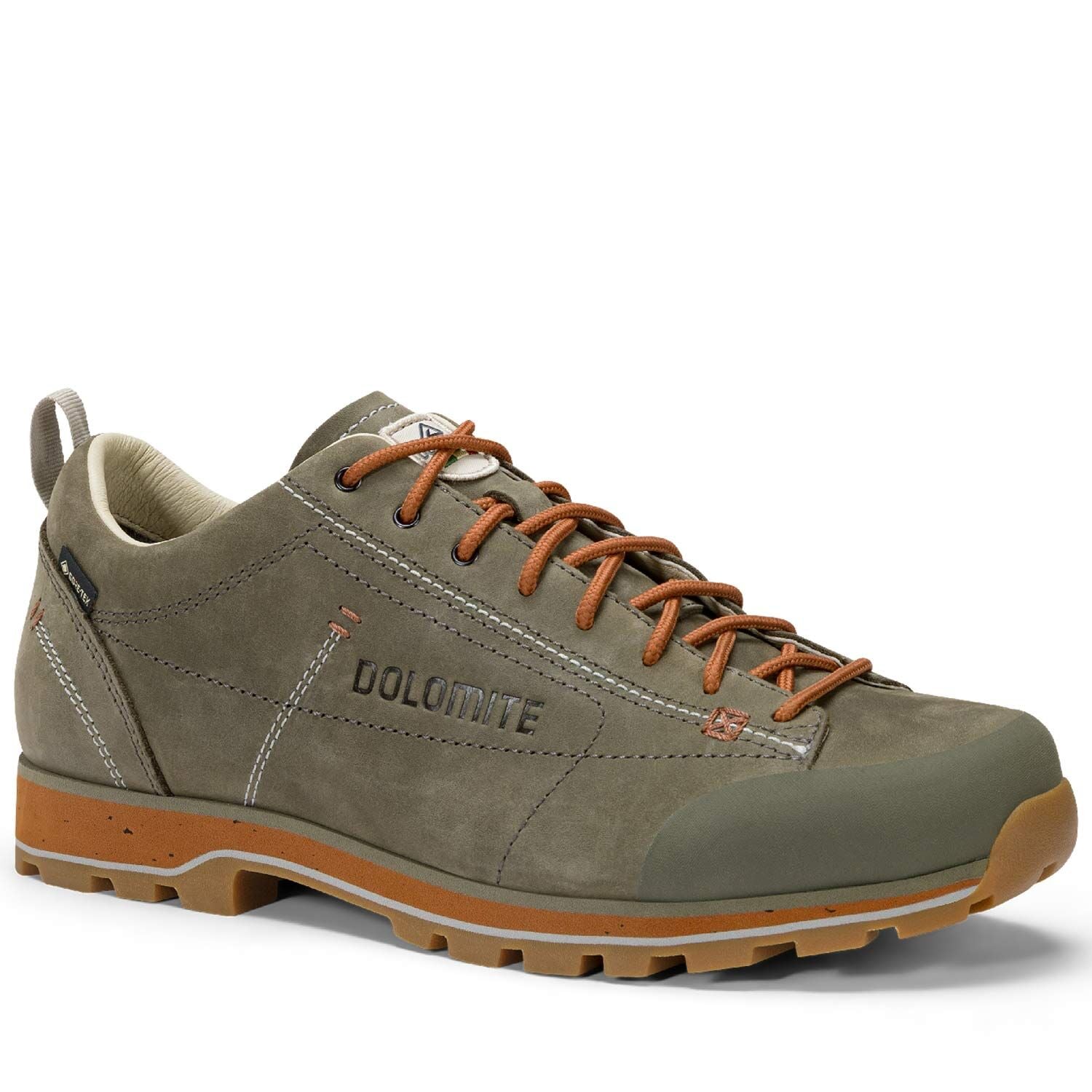 Dolomite Cinquantaquattro Low FG Evo GTX Erkek Ayakkabı-YEŞİL-TURUNCU