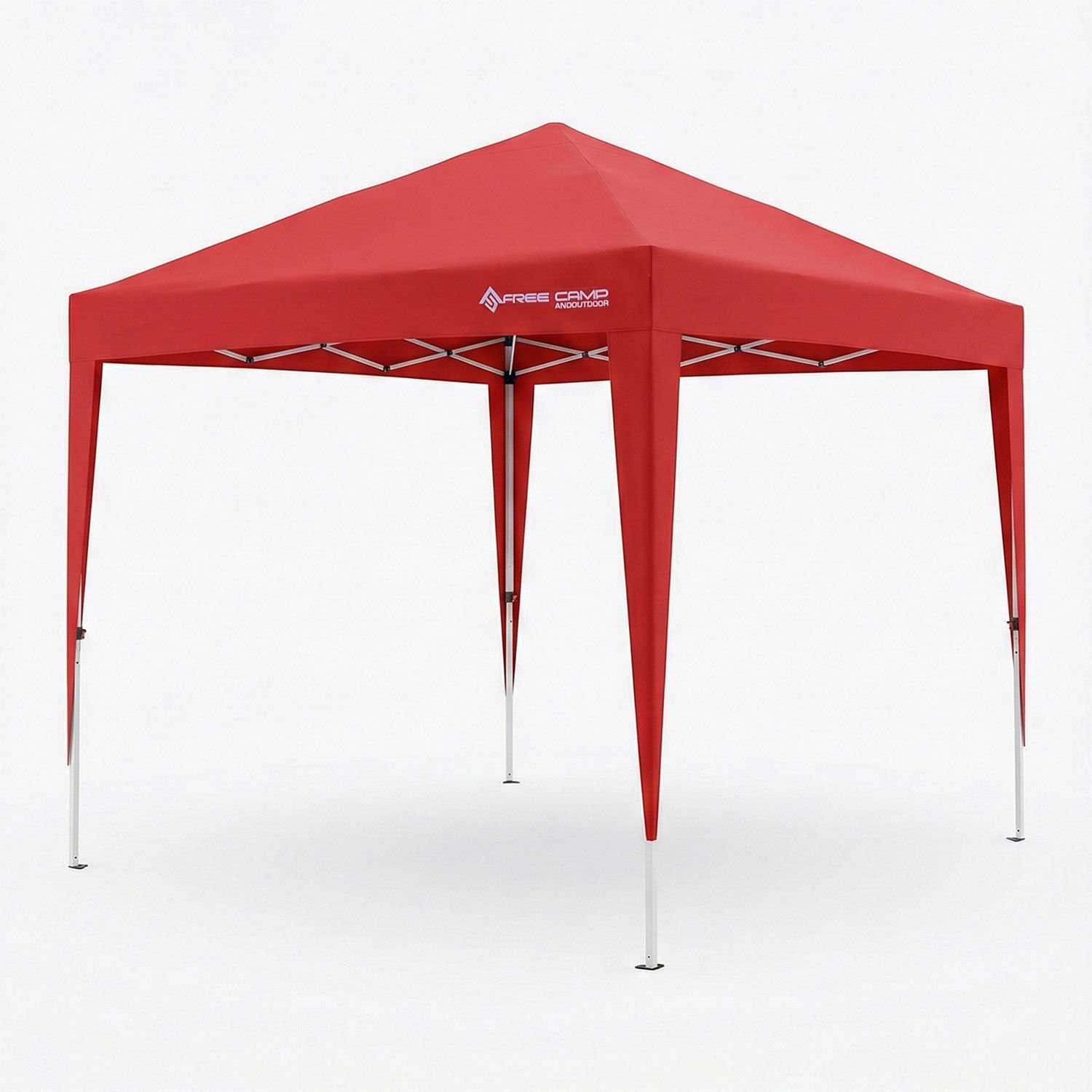 FreeCamp Soria AND1025 240x240cm Pe Otomatik Tente-KIRMIZI