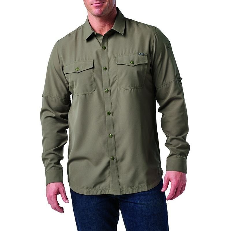 5.11 MARKSMAN L/S ACIK YESIL GOMLEK