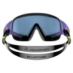 Aquasphere Defy Ultra Sarı Titanyum Lens Yüzücü Gözlüğü